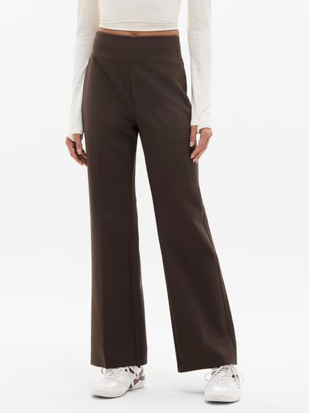 Athleta Endless High Rise Flare Pant in Truffle (2 Petite)